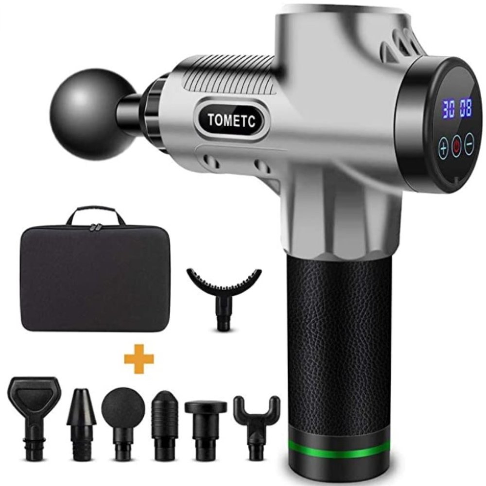 Massage Gun New with Carry Case and 7 Heads